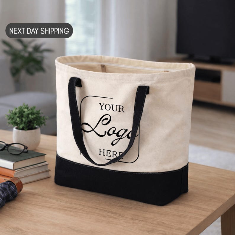 カスタムロゴ入りトートバッグ、女性用デイリーショッピングハン - Women Bags Company のレビューと価格